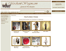 Tablet Screenshot of merchantwagon.com